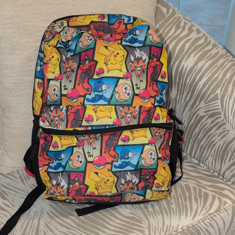 Bioworld Multicolor Pokémon Backpack